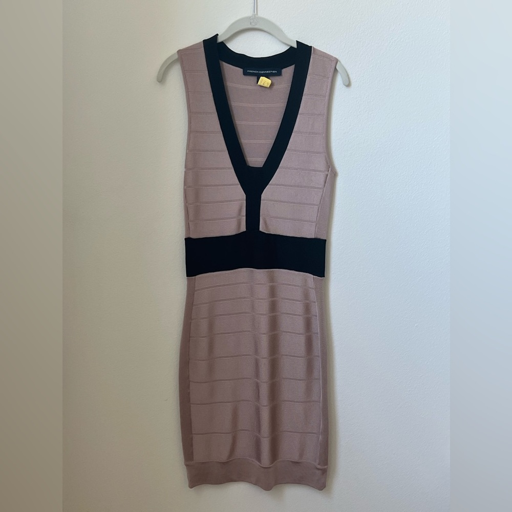 Nordstrom / French Connection Pink Midi Dress